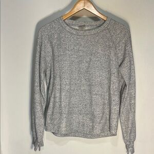 CALIA by Carrie Underwood Gray Knit Sweater